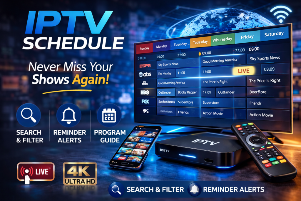IPTV schedule