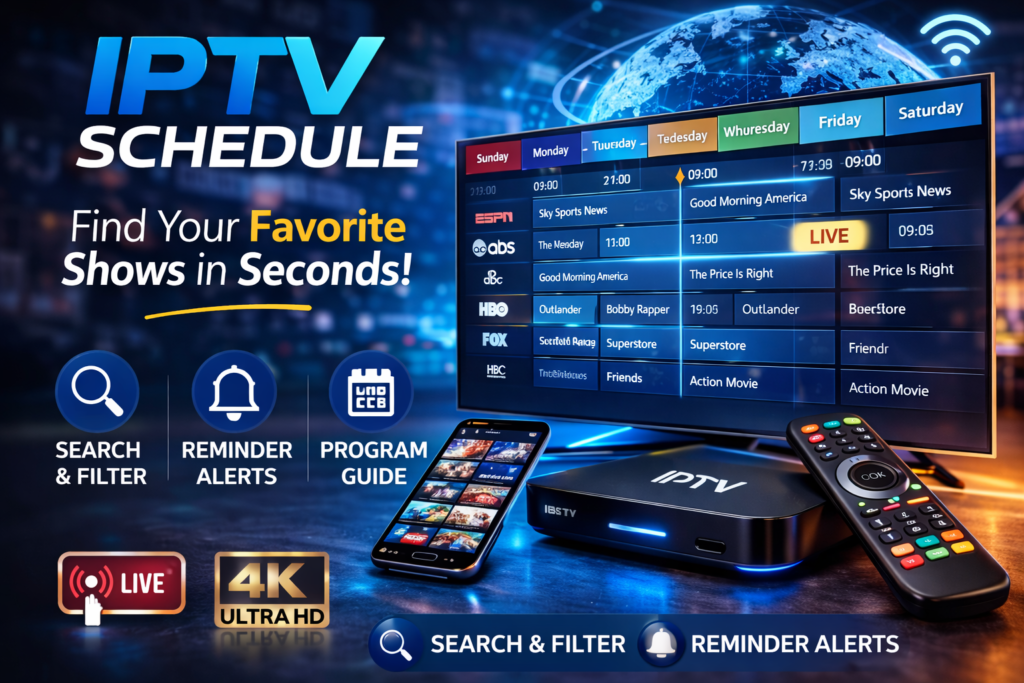IPTV schedule